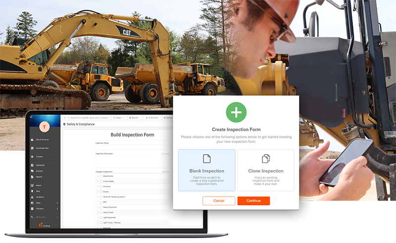 Custom Inspections - Landing Page - UI Mockup